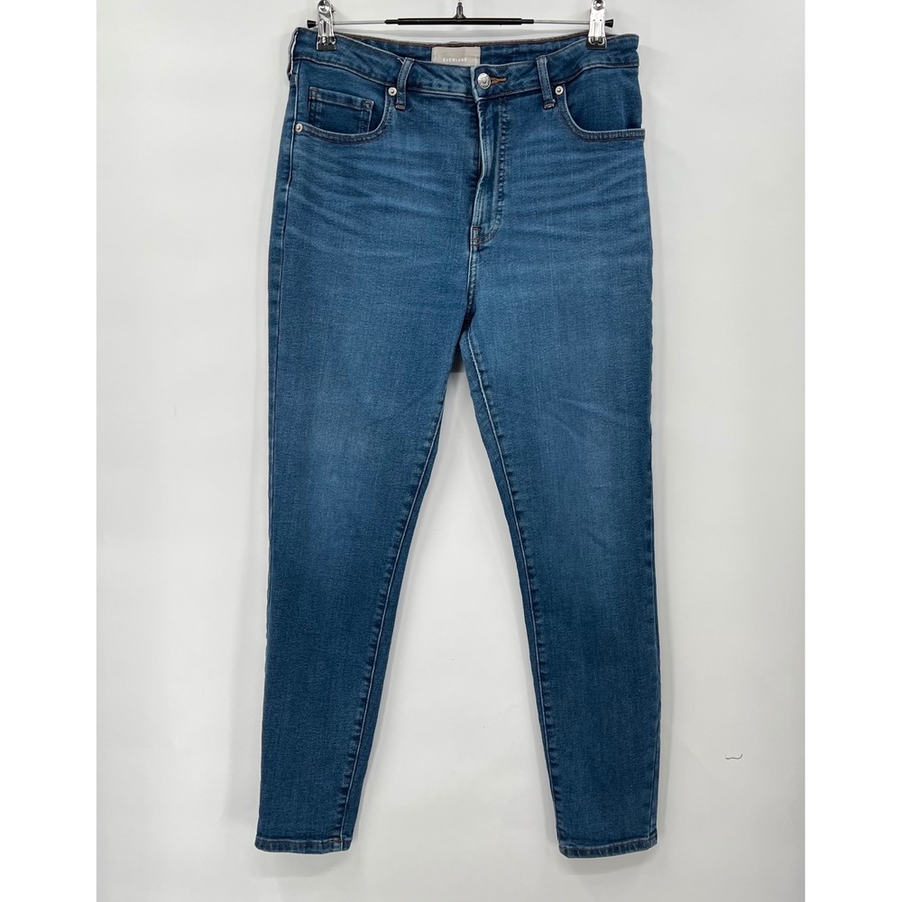 Everlane 31 The Curvy High Rise‎ Skinny Jean Womens Blue Medium Wash Denim